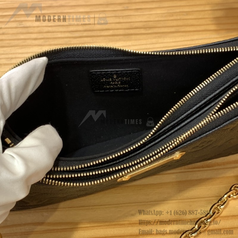 Louis Vuitton Liv Pochette M11916 in Monogram Empreinte leather