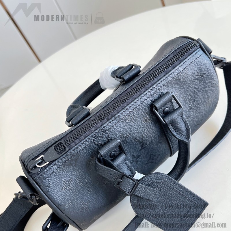 Louis Vuitton Keepall Bandoulière 25 Monogram Midnight M28369 replica handbag