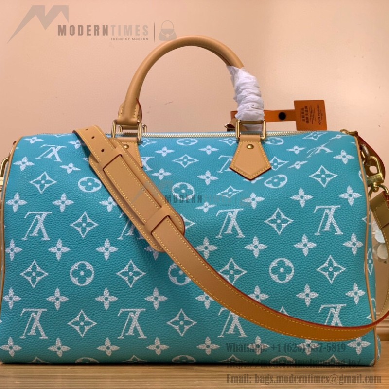Louis Vuitton Speedy P9 Bandoulière 40 Monogram Leather Replica Handbag