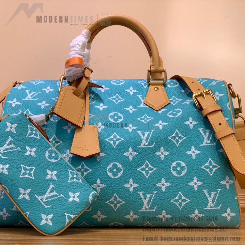 Louis Vuitton Speedy P9 Bandoulière 40 Monogram Leather Replica Handbag