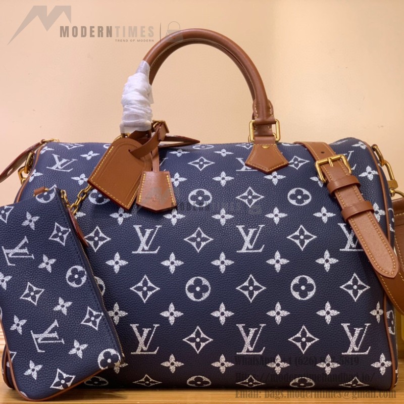 Louis Vuitton Speedy P9 Bandoulière 40 Monogram Leather Replica Handbag