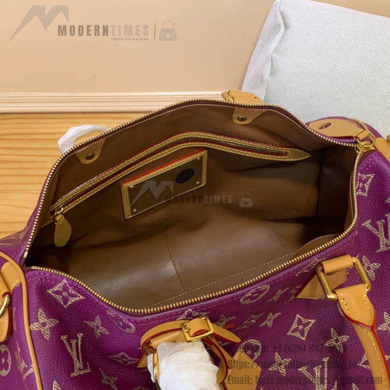 Louis Vuitton Speedy P9 Bandoulière 40 Monogram Leather Replica Handbag