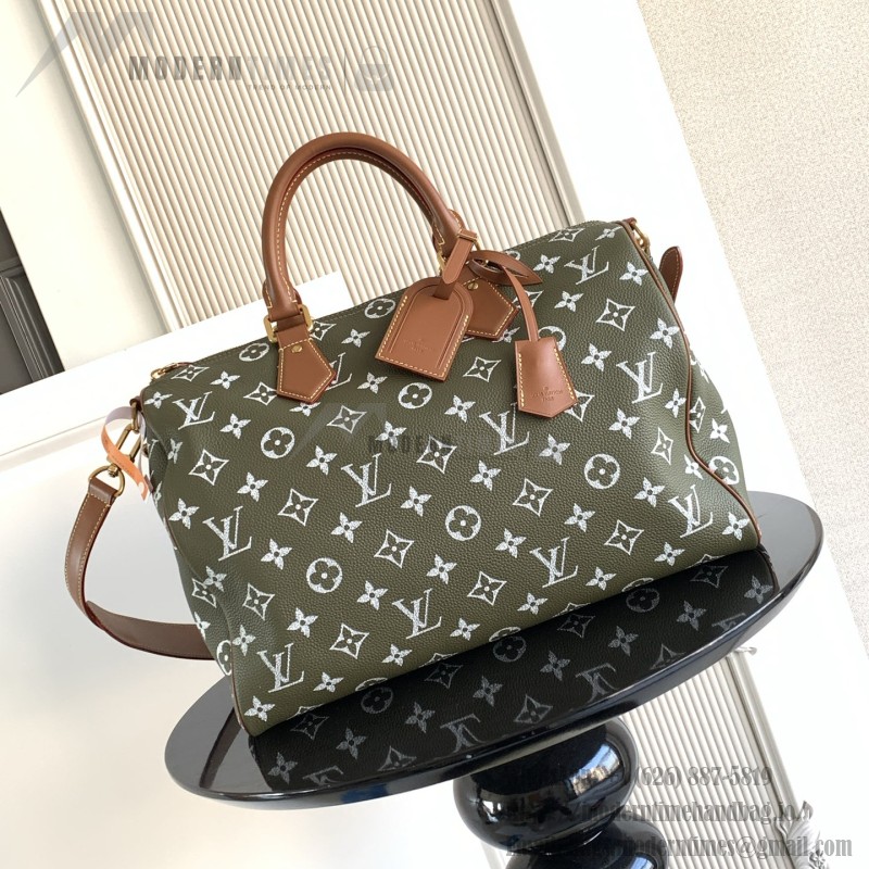 Louis Vuitton Speedy P9 Bandoulière 40 Monogram Leather Replica Handbag