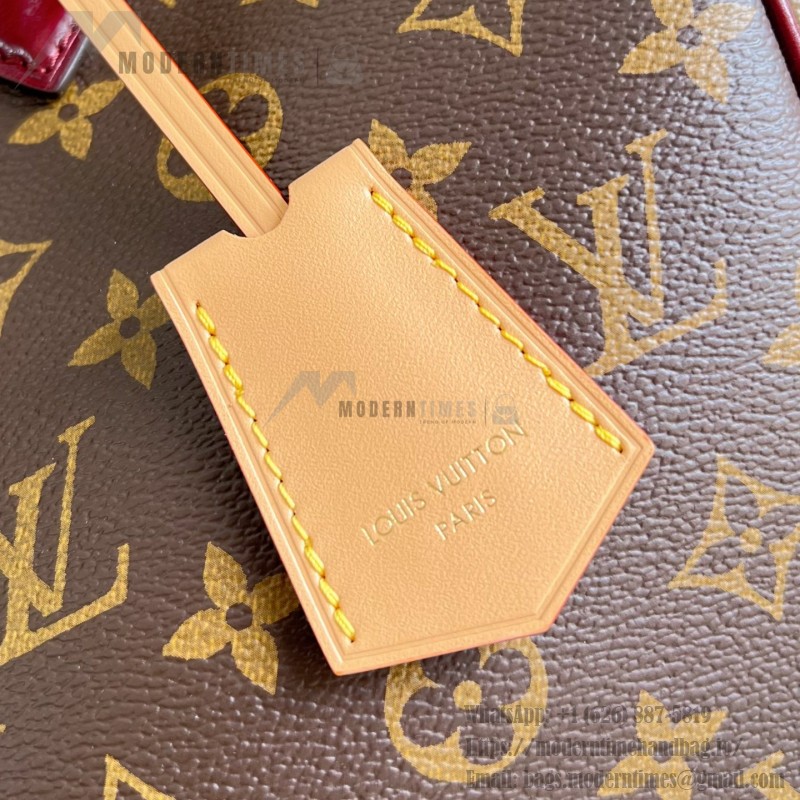 Louis Vuitton Speedy Soft 30 Monogram Anniversary handbag in Monogram canvas with leather trim and travel-inspired accessories