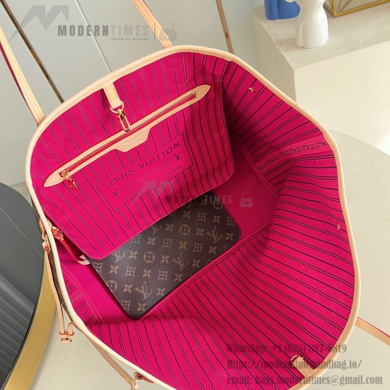 Louis Vuitton Neverfull GM Damier Ebene M41180 Tote Bag