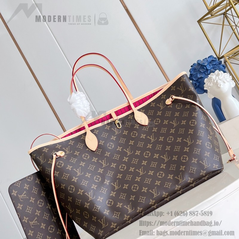 Louis Vuitton Neverfull GM Damier Ebene M41180 Tote Bag