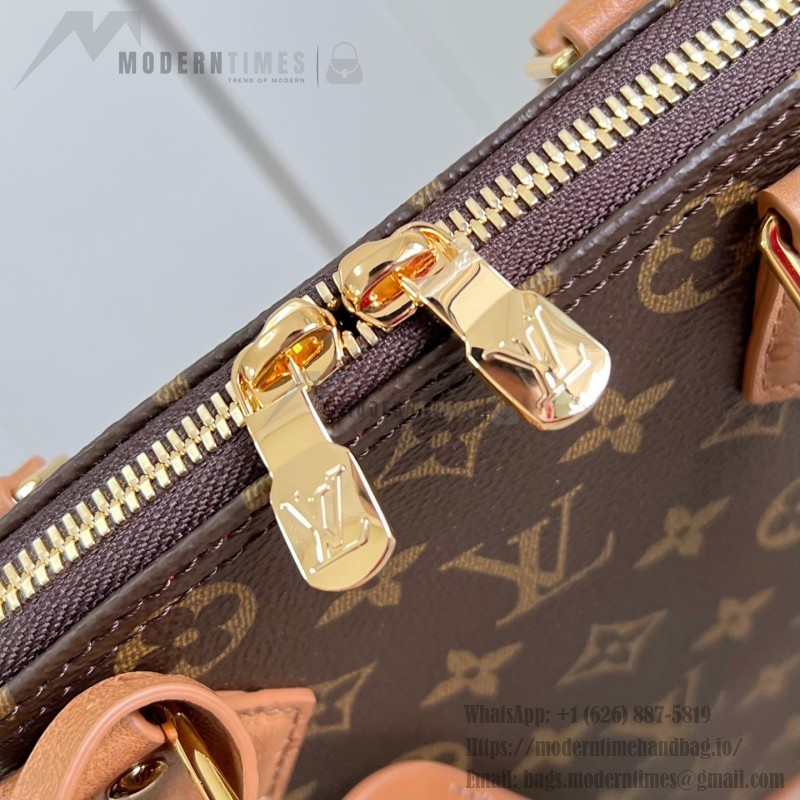 Louis Vuitton Alma MM Monogram Ostrich Trim Limited Edition N30049
