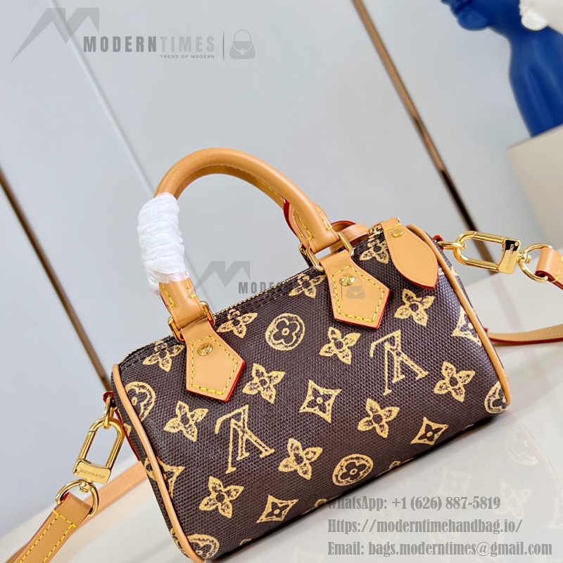 Louis Vuitton Nano Speedy Monogram Origine Handbag M27610