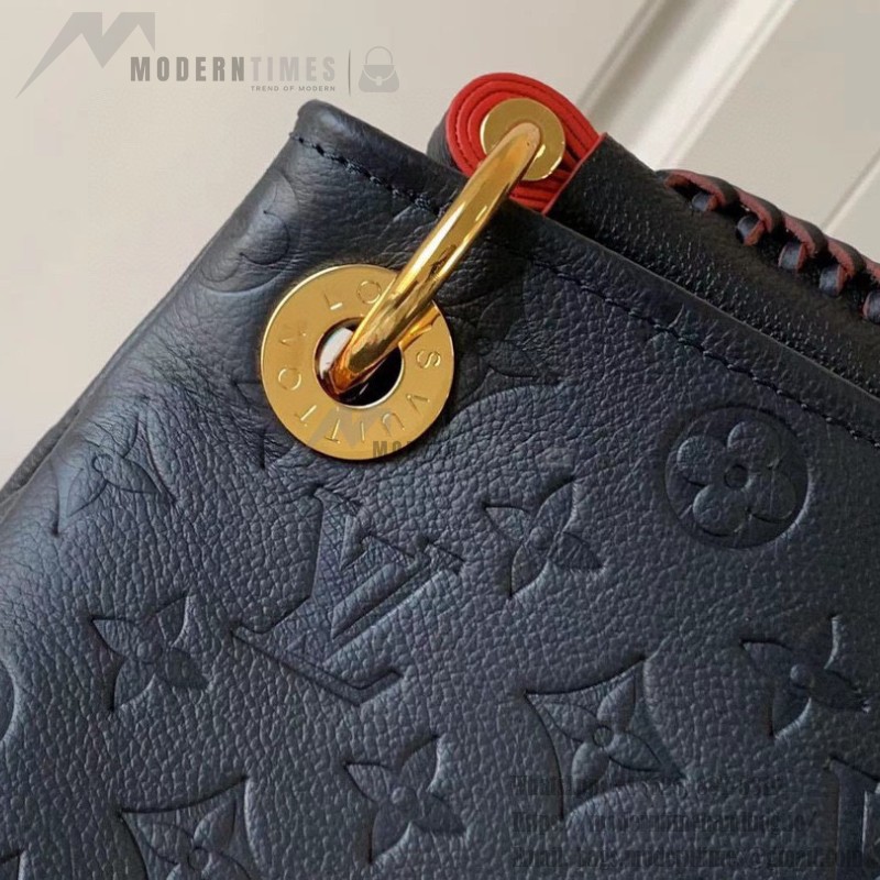 Louis Vuitton Artsy MM Monogram Empreinte Leather Handbag M41066 Front View