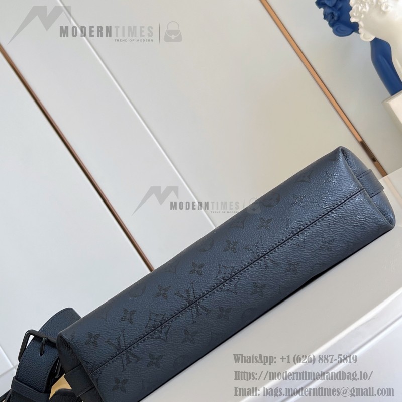 Louis Vuitton M27856 Vagabond Hobo Bag in Monogram Midnight Canvas