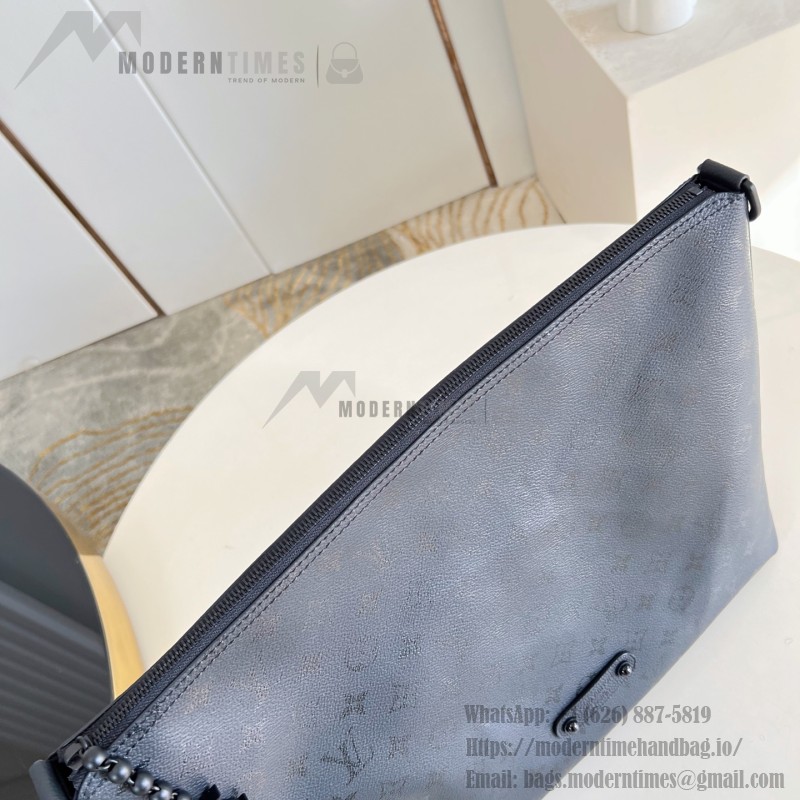 Louis Vuitton M27856 Vagabond Hobo Bag in Monogram Midnight Canvas