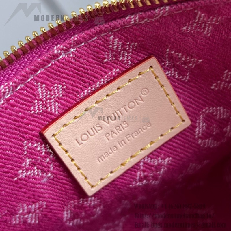 Louis Vuitton Nano Speedy Monogram Denim M27603 Replica Handbag