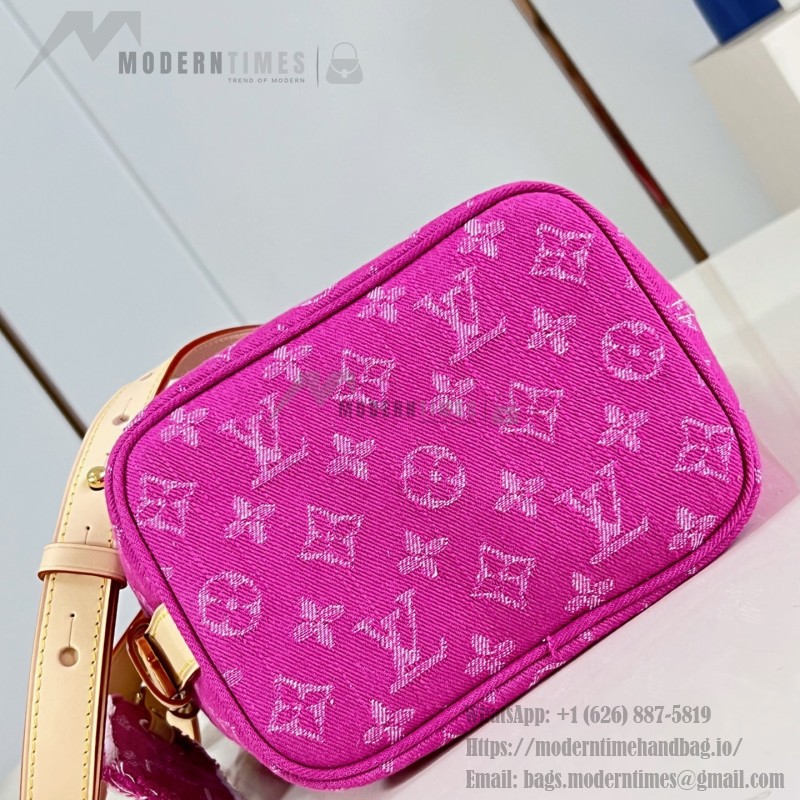 Louis Vuitton All In BB Rose Red Denim M27626 Replica Handbag