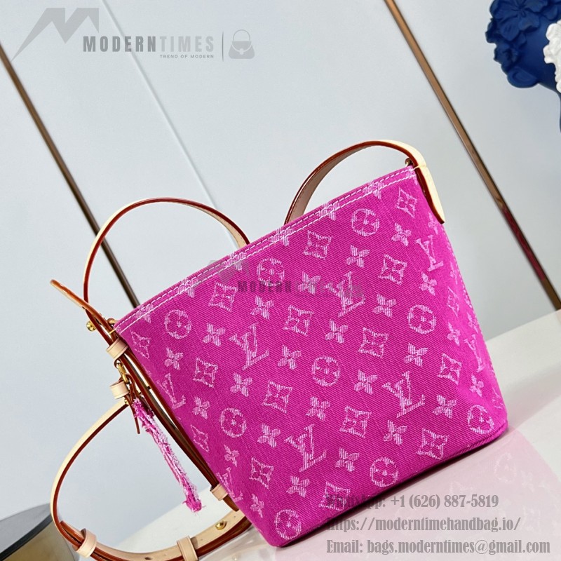 Louis Vuitton All In BB Rose Red Denim M27626 Replica Handbag
