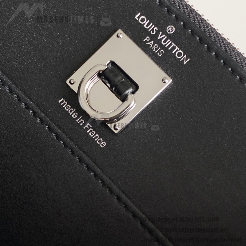 Louis Vuitton-inspired dynamic chip replica handbag in gray black blue and green color options