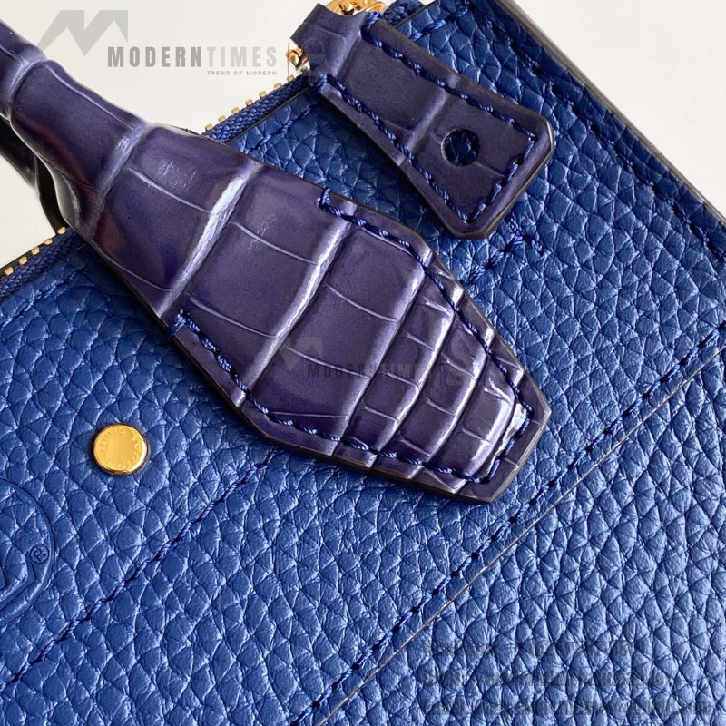 Louis Vuitton-inspired dynamic chip replica handbag in gray black blue and green color options