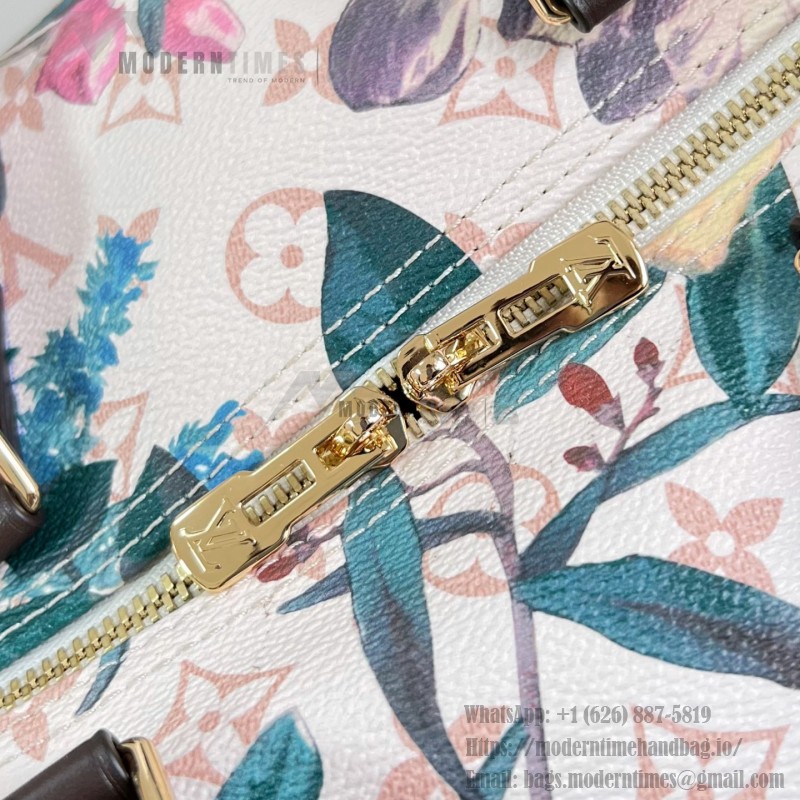 Louis Vuitton Speedy 30 Soft Monogram Eden handbag with floral and animal print design