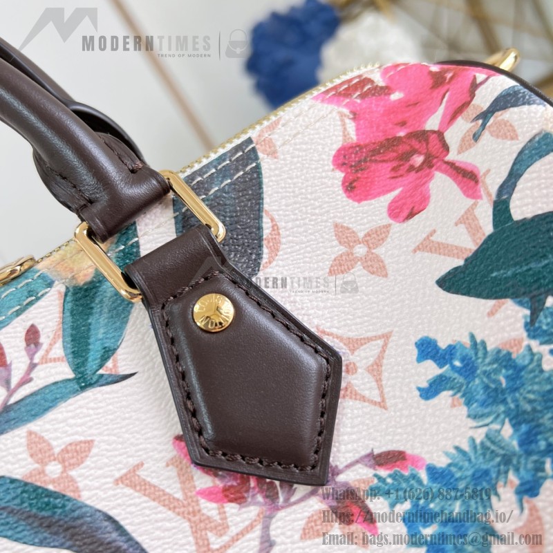 Louis Vuitton Speedy 30 Soft Monogram Eden handbag with floral and animal print design
