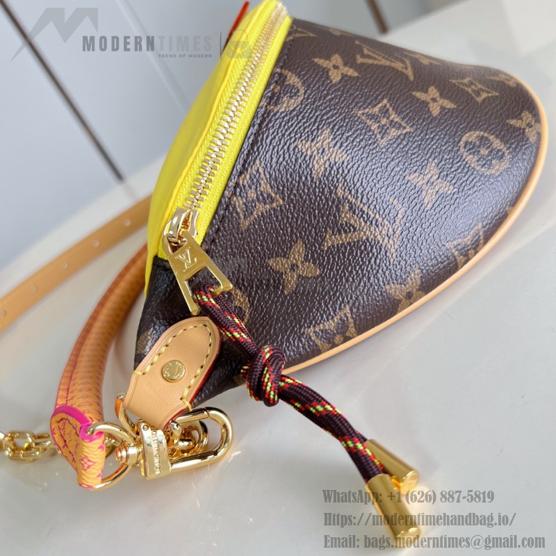 Louis Vuitton Paris À Vélo M27237 Monogram canvas bumbag with nylon details and detachable handle