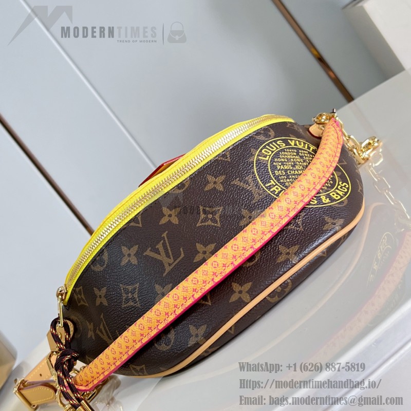 Louis Vuitton Paris À Vélo M27237 Monogram canvas bumbag with nylon details and detachable handle
