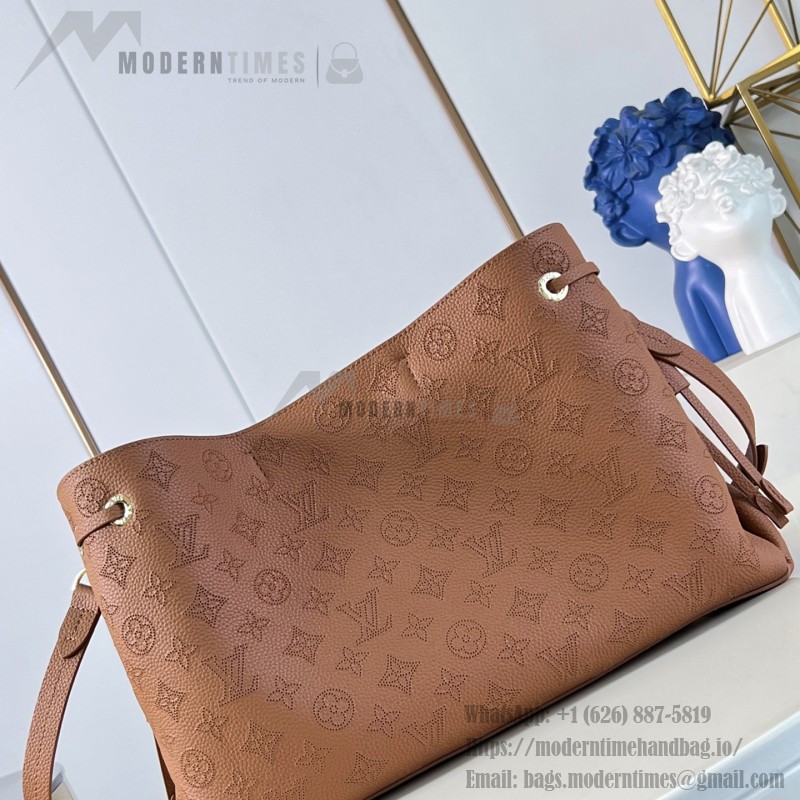 Louis Vuitton Bella Tote M27443 perforated leather handbag with detachable chain