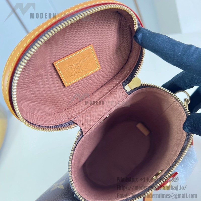 Louis Vuitton Watering Can M27563 Monogram canvas handbag with top handle and detachable shoulder strap