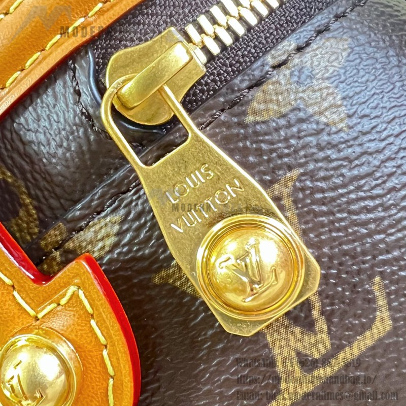 Louis Vuitton Watering Can M27563 Monogram canvas handbag with top handle and detachable shoulder strap