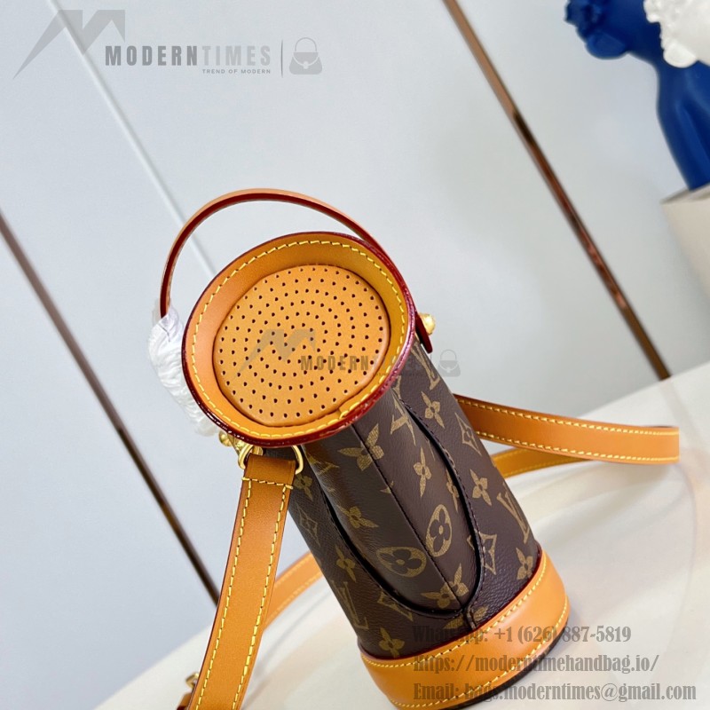 Louis Vuitton Watering Can M27563 Monogram canvas handbag with top handle and detachable shoulder strap