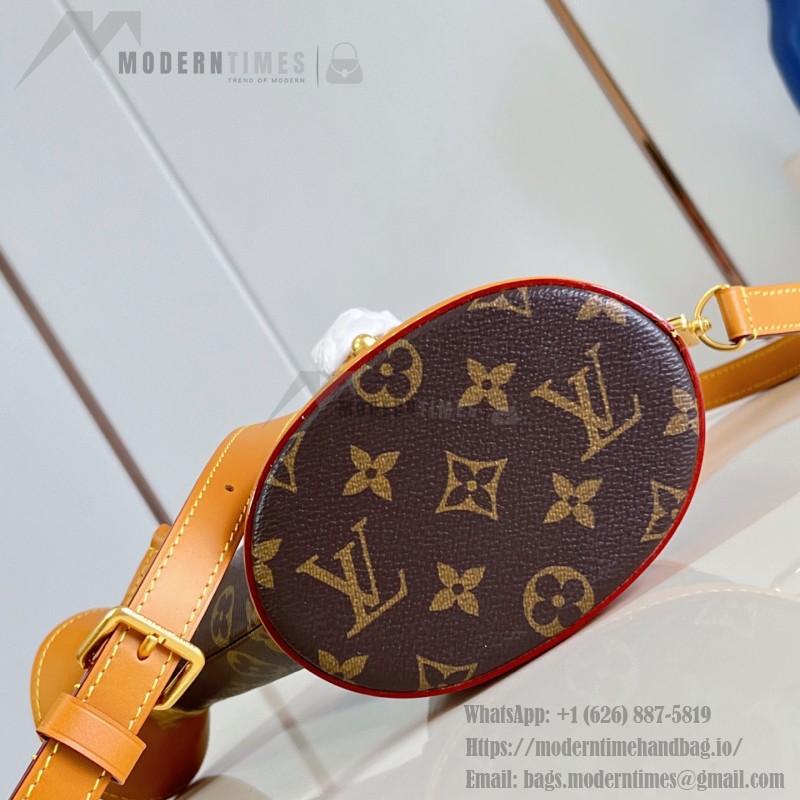 Louis Vuitton Watering Can M27563 Monogram canvas handbag with top handle and detachable shoulder strap