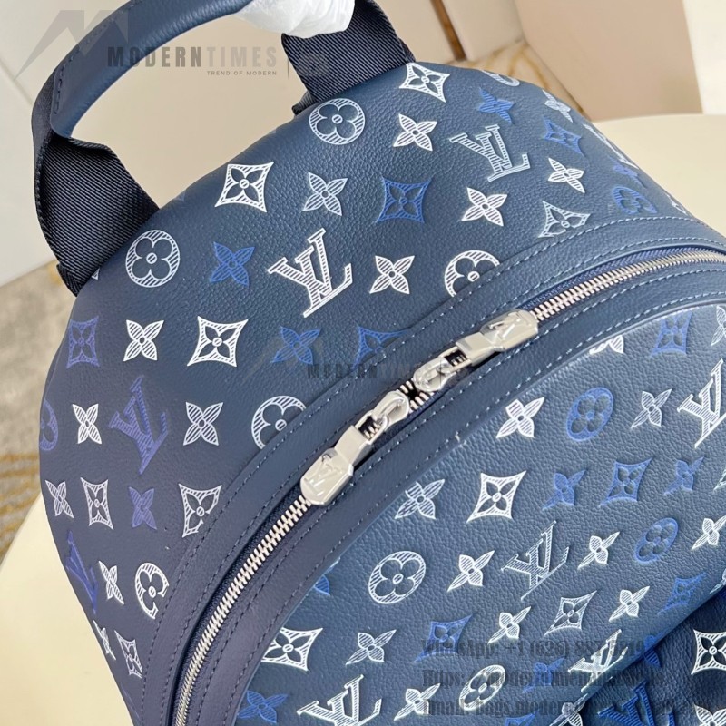 Louis Vuitton Discovery PM M28575 Monogram Shadow leather backpack with colorful gradient Monogram print