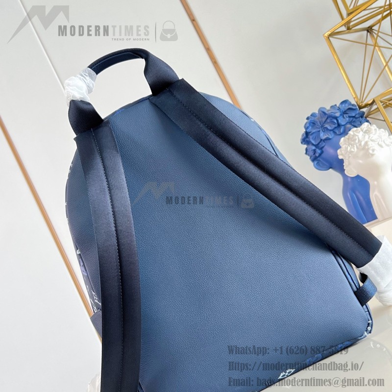 Louis Vuitton Discovery PM M28575 Monogram Shadow leather backpack with colorful gradient Monogram print