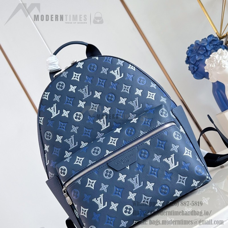 Louis Vuitton Discovery PM M28575 Monogram Shadow leather backpack with colorful gradient Monogram print