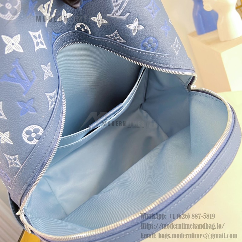 Louis Vuitton Discovery PM M28575 Monogram Shadow leather backpack with colorful gradient Monogram print