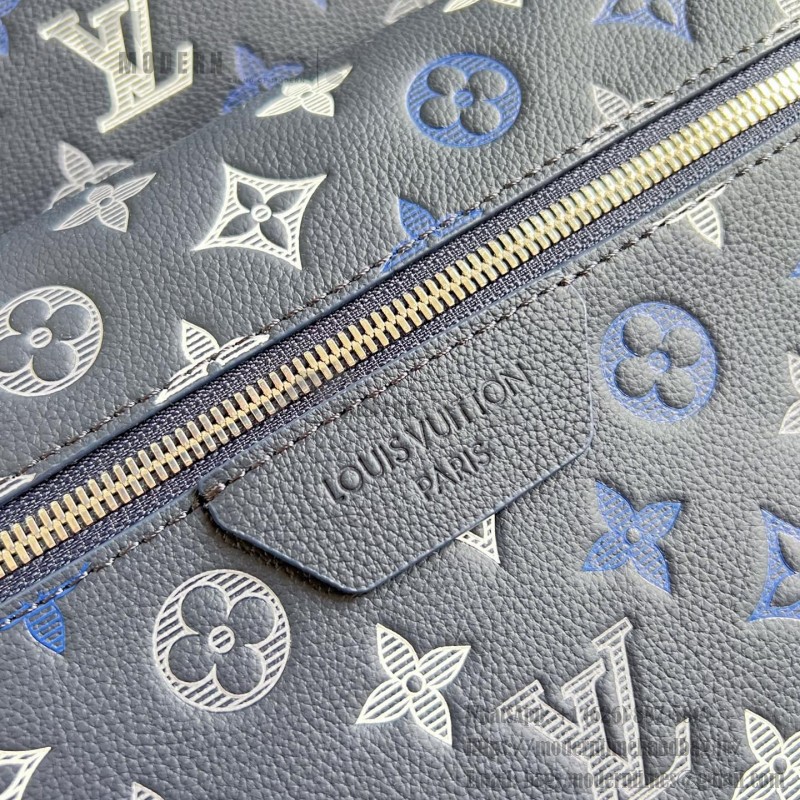 Louis Vuitton Discovery PM M28575 Monogram Shadow leather backpack with colorful gradient Monogram print