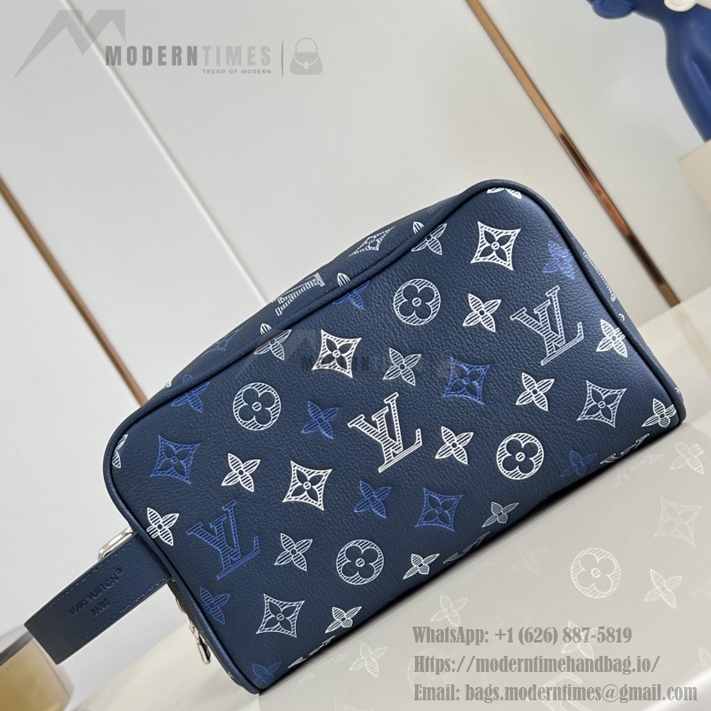 Louis Vuitton Discovery PM M28575 Monogram Shadow leather backpack with colorful gradient Monogram print