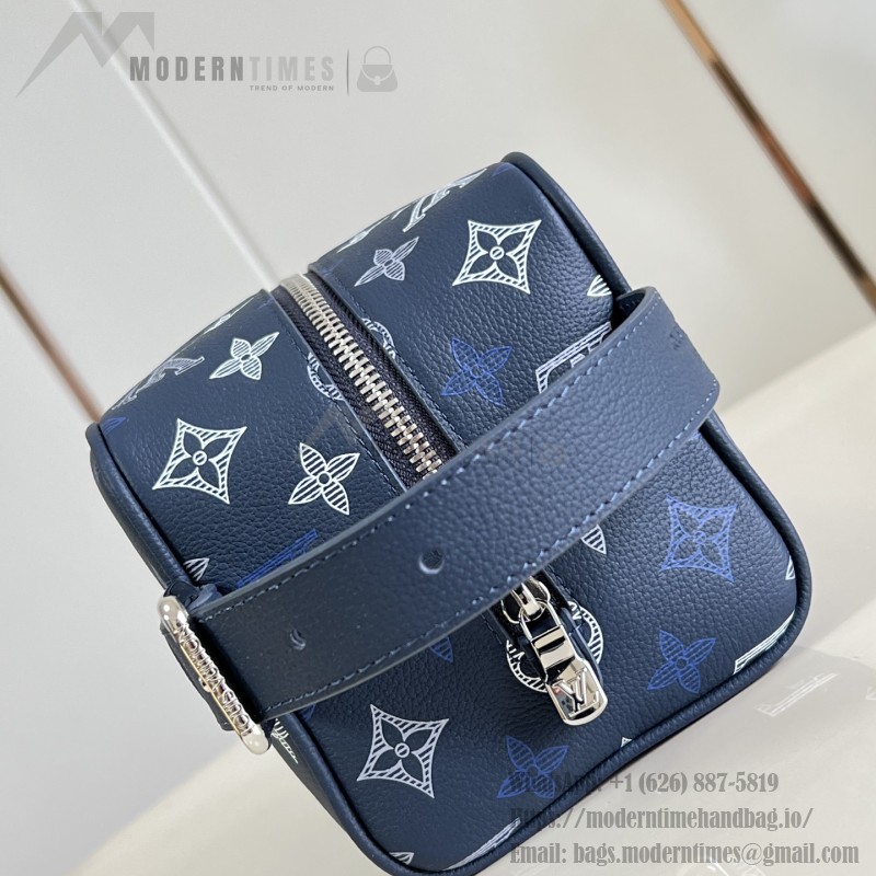Louis Vuitton Discovery PM M28575 Monogram Shadow leather backpack with colorful gradient Monogram print