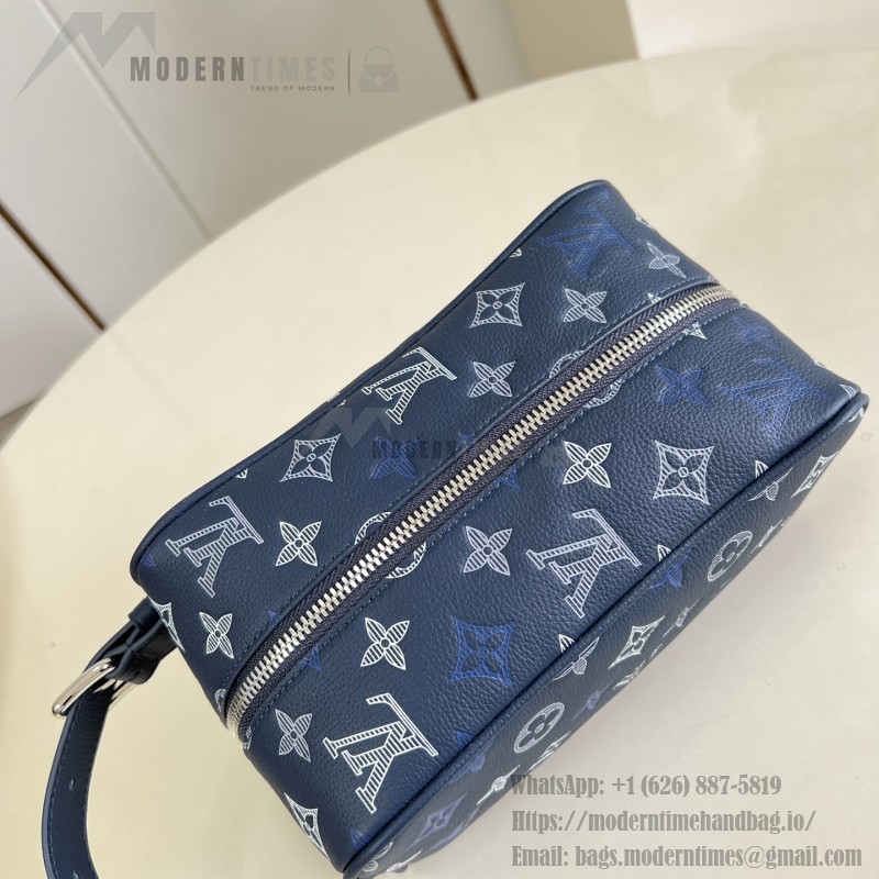 Louis Vuitton Discovery PM M28575 Monogram Shadow leather backpack with colorful gradient Monogram print