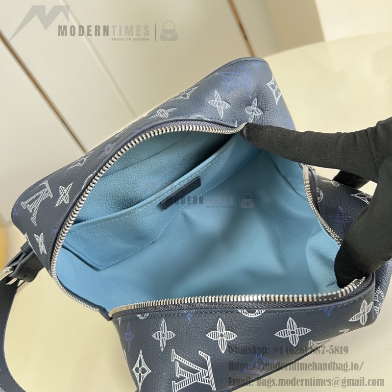 Louis Vuitton Discovery PM M28575 Monogram Shadow leather backpack with colorful gradient Monogram print