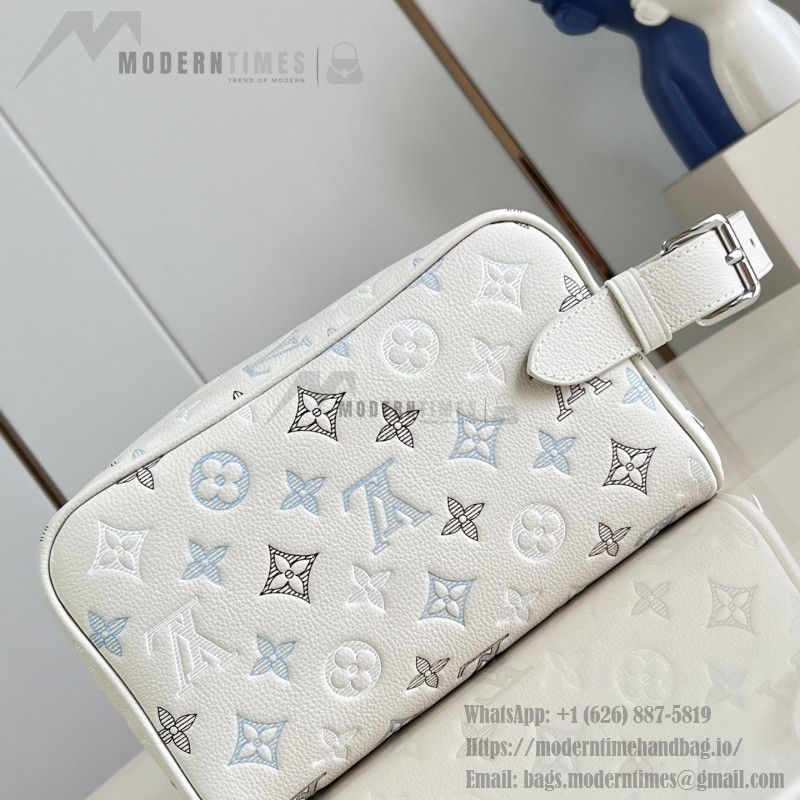Louis Vuitton Discovery PM M28575 Monogram Shadow leather backpack with colorful gradient Monogram print