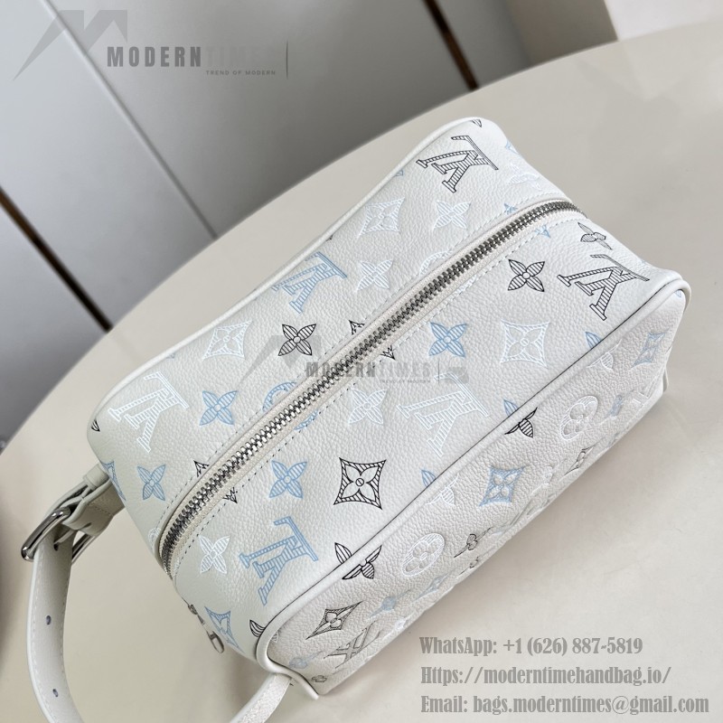 Louis Vuitton Discovery PM M28575 Monogram Shadow leather backpack with colorful gradient Monogram print