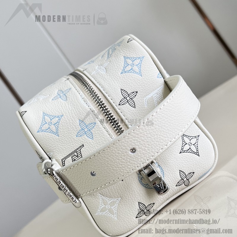 Louis Vuitton Discovery PM M28575 Monogram Shadow leather backpack with colorful gradient Monogram print