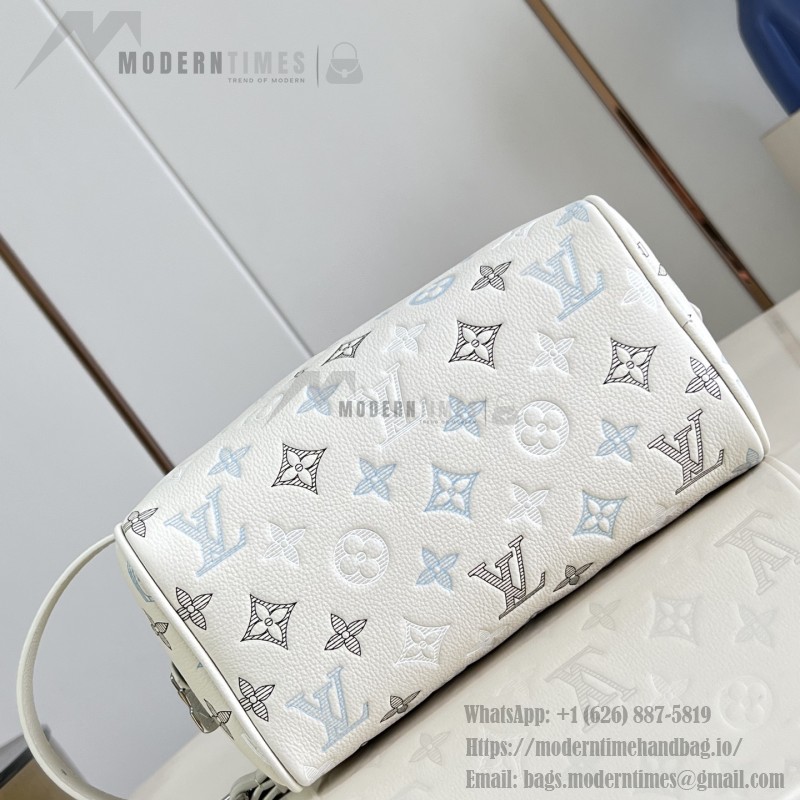 Louis Vuitton Discovery PM M28575 Monogram Shadow leather backpack with colorful gradient Monogram print