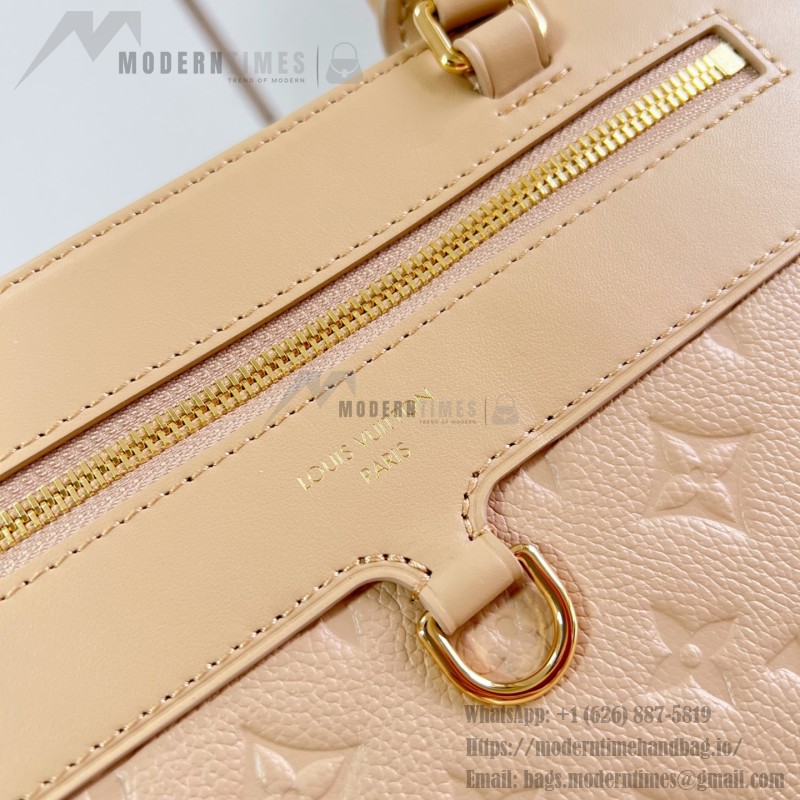 Louis Vuitton Skyline PM Handbag in Monogram Empreinte Leather with Gold Hardware and Front Zip Pocket