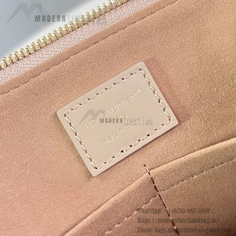 Louis Vuitton Skyline PM Handbag in Monogram Empreinte Leather with Gold Hardware and Front Zip Pocket