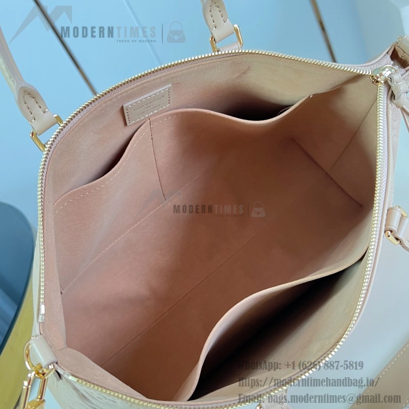 Louis Vuitton Skyline PM Handbag in Monogram Empreinte Leather with Gold Hardware and Front Zip Pocket