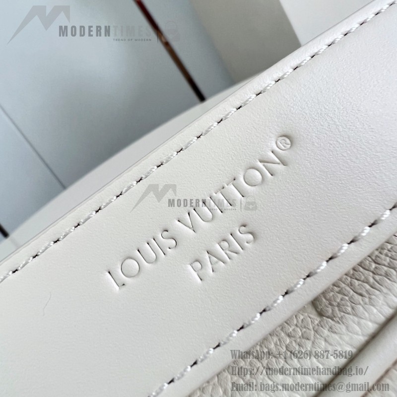 Louis Vuitton Skyline PM Handbag in Monogram Empreinte Leather with Gold Hardware and Front Zip Pocket