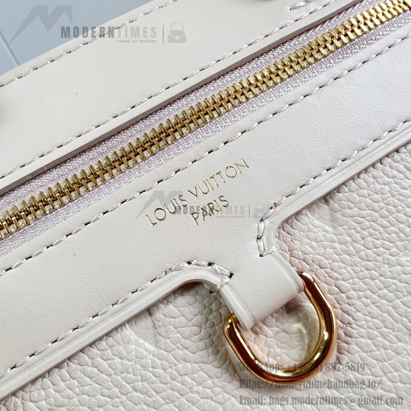 Louis Vuitton Skyline PM Handbag in Monogram Empreinte Leather with Gold Hardware and Front Zip Pocket