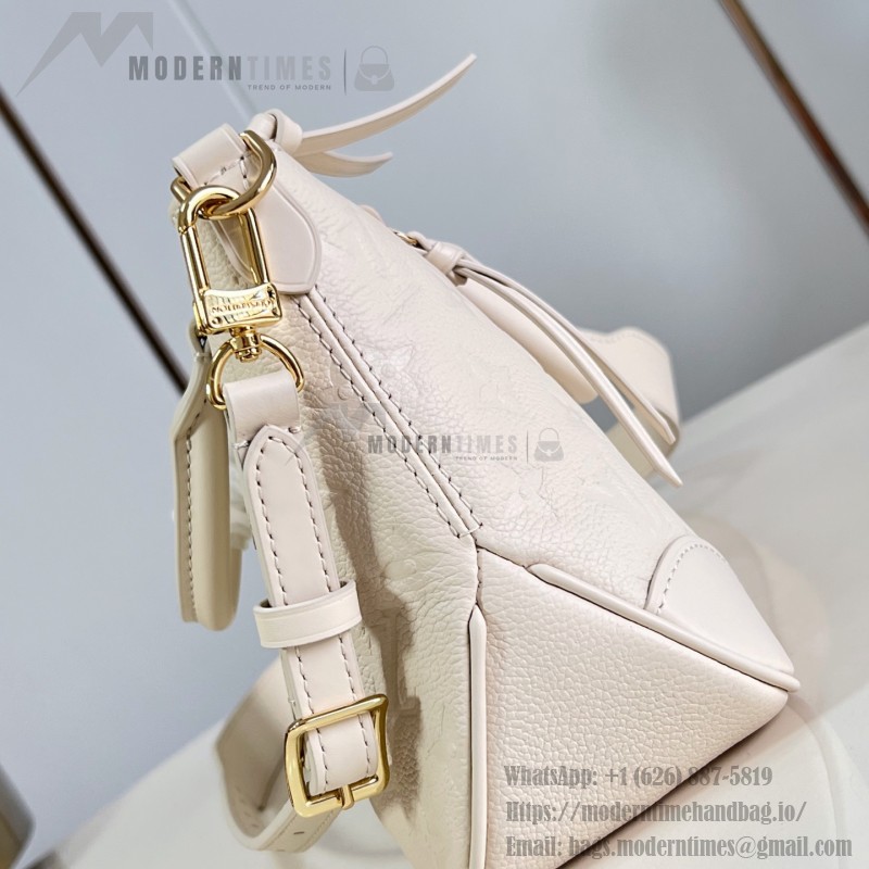 Louis Vuitton Skyline PM Handbag in Monogram Empreinte Leather with Gold Hardware and Front Zip Pocket