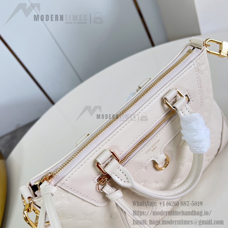 Louis Vuitton Skyline PM Handbag in Monogram Empreinte Leather with Gold Hardware and Front Zip Pocket