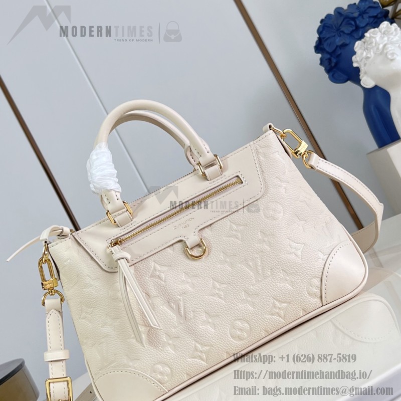 Louis Vuitton Skyline PM Handbag in Monogram Empreinte Leather with Gold Hardware and Front Zip Pocket